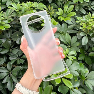 Ốp điện thoại trong suốt, trong suốt, mờ, xám, gập công sở cho Huawei Mate X3 X5 matex5 mateX3 Universal