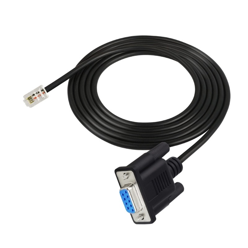 Cáp BT RS232 9 Pin DB9 Nữ Sang RJ9 4P4C Cập Nhật Cáp RS232