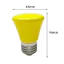 OIMG LED Màu Bóng Đèn E27 2W Đèn Màu Đỏ Vàng Xanh Trắng Xanh Tím Cam Hồng Trang Trí Tiệc 220V
