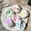 DELMER Pinch Đồ Chơi, Đồ Chơi Bóp Giảm Hình Dạng, Đồ Chơi Cảm Giác Sáng Tạo Thực Tế Tay Làm Bóng Da Băng Dính Cơm Trẻ Em Sinh Nhật
