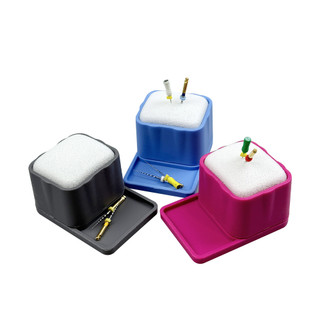 Autoclavable Nha Khoa Endo Tập Tin Làm Sạch Đứng Với Khung Xe Giá Đỡ Kênh Nha Sĩ Mũi Khoan Khối Nội Nha Tập Tin Làm Sạch Bàn Bọt