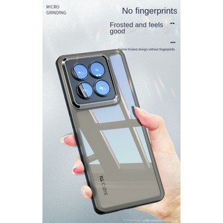 Dành Cho Xiaomi Mi 14T Pro Ốp Lưng TPU Mềm Trong Suốt Bảo Vệ Ống Kính Ốp lưng Xiaomi Mi14T 14TPro 14 T Vỏ Điện Thoại