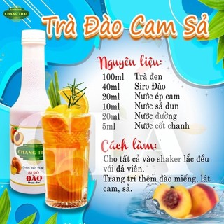 [Có sẵn] Siro chai nhựa Chang Thai 1L