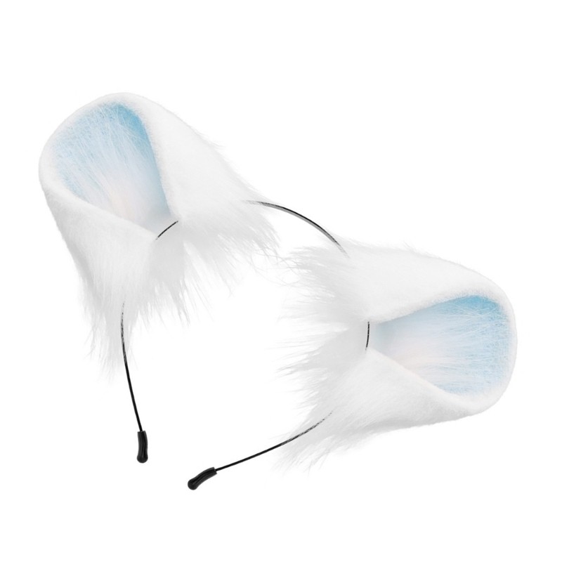 Bầu trời Adorkable Furry Hairband Tai Thỏ Băng Đô Trang Phục Ngọt Ngào Anime