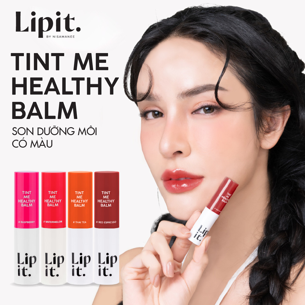 Ảnh Son Dưỡng Môi Có Màu Lip It Tint Me Healthy Balm Hạn Chế Môi Khô, Làm Đều Màu Môi 3g 3