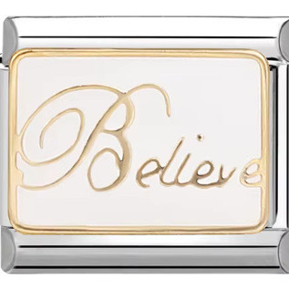 Vòng tay đàn hồi bằng thép không gỉ cá tính mới TIN TƯỞNG Tiếng Anh HELLO Chữ YEET Mô-đun Vòng tay