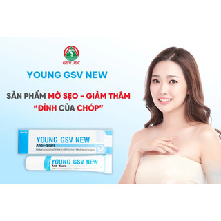 Gel bôi ngoài da Young GSV New Giảm mờ sẹo, đặc biệt giảm thâm hiệu quả | Tuýp 15g