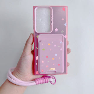 Ốp lưng hoa nhỏ tươi năm mới Note 20 ultra S25 plus cho Samsung A23 A24 A25 a55 s22 s22plus ultra Girly S23 S23Plus s23fe s24 s24plus s24ultra s21FE Vỏ