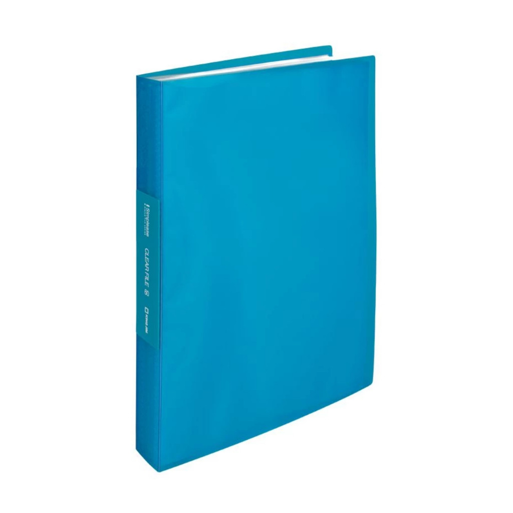 Bìa file folder dạng album nhiều lá dùng lưu trữ giấy tờ, tài liệu, đề cương 20-40-60 lá KING JIM