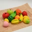 Trái Cây Mini Squishy Đồ Chơi Mềm Mại Phục Hồi Chậm Giảm Căng Thẳng Fidget Đồ Chơi Quà Tặng Cho Trẻ Em Táo Chuối Xoài