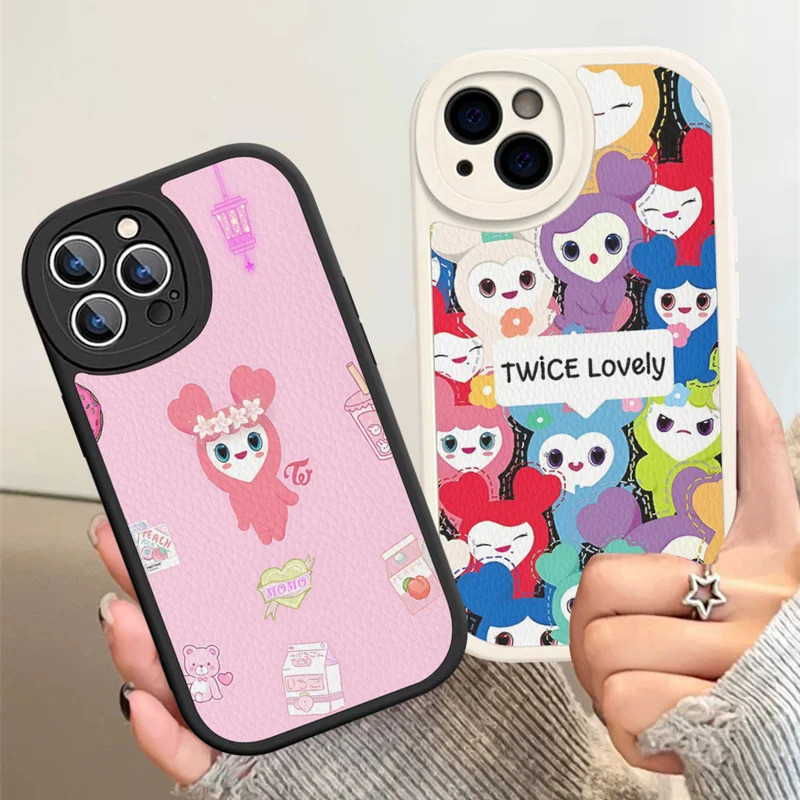 TP-1 L-Laburi T-Twice Lovelys Ốp Điện Thoại Da Cứng Cho IPhone 16 17.35 14 13 12 Mini 11 14 Pro Max Xs X Xr 7 8 Plus Fund