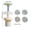 Exhila Cookie Tem 3D Rắn Tiền Mặt Trăng Bánh Khuôn Tay Áp Lực Mặt Trăng Máy Làm Bánh Dụng Cụ Nướng Bánh Cho Lễ Hội Năm Mới Bền Đẹp