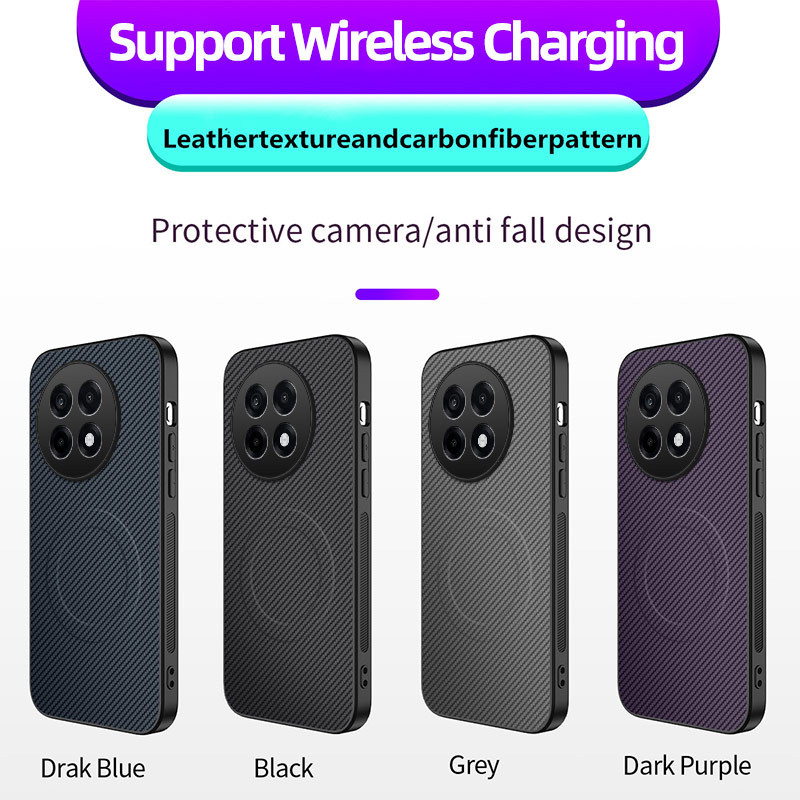 Dành cho OnePlus 13R / Ace 5 / Ace 5 Pro Vỏ mờ sang trọng chống sốc Sạc không dây Vỏ chống sốc