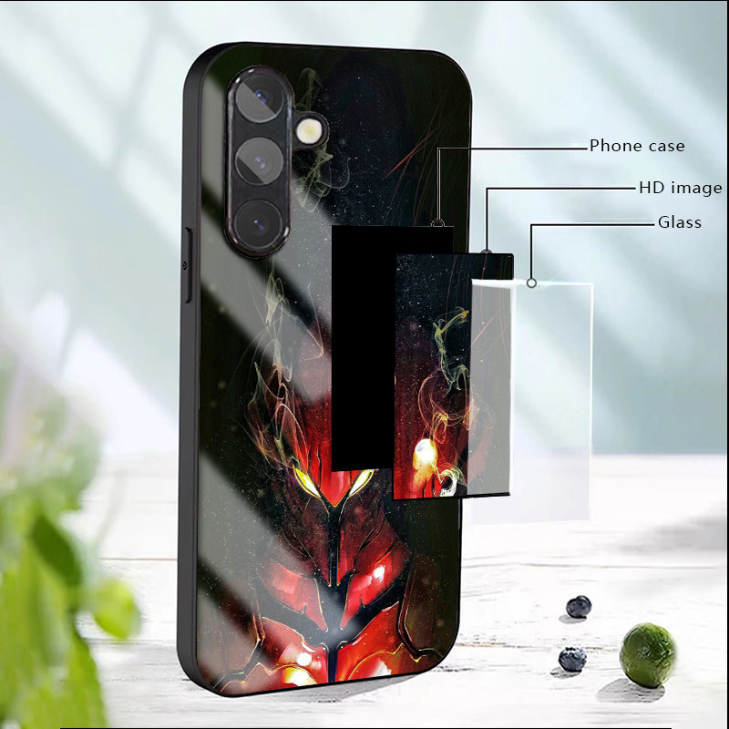 Solo Leveling 22 Ốp Điện Thoại Kính Cho Samsung Galaxy S9 Plus S10 S10e S20 FE S20 Plus S21 S22 S23 S24 Ultra S25 Cover