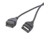 Btsg Nam USB Sang Đôi USB Nữ Y Bộ Chia Cáp Dây 480Mbps Tốc Độ Dữ Liệu