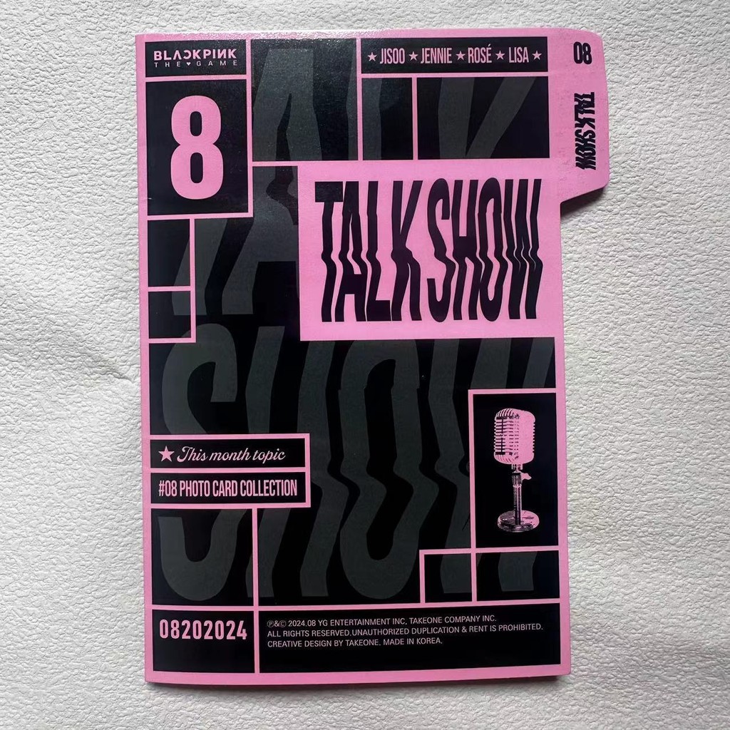 Blackpink BLACK PINK Bộ sưu tập Photocard trò chơi