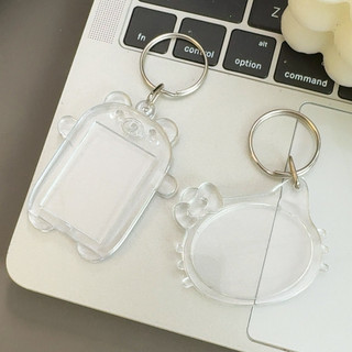 5 Loại Móc Khóa Ảnh Di Động Đơn Giản - Móc Khóa Ảnh Acrylic Đa Năng - Mặt Dây Chuyền Móc Khóa Hợp Thời Trang Y2K