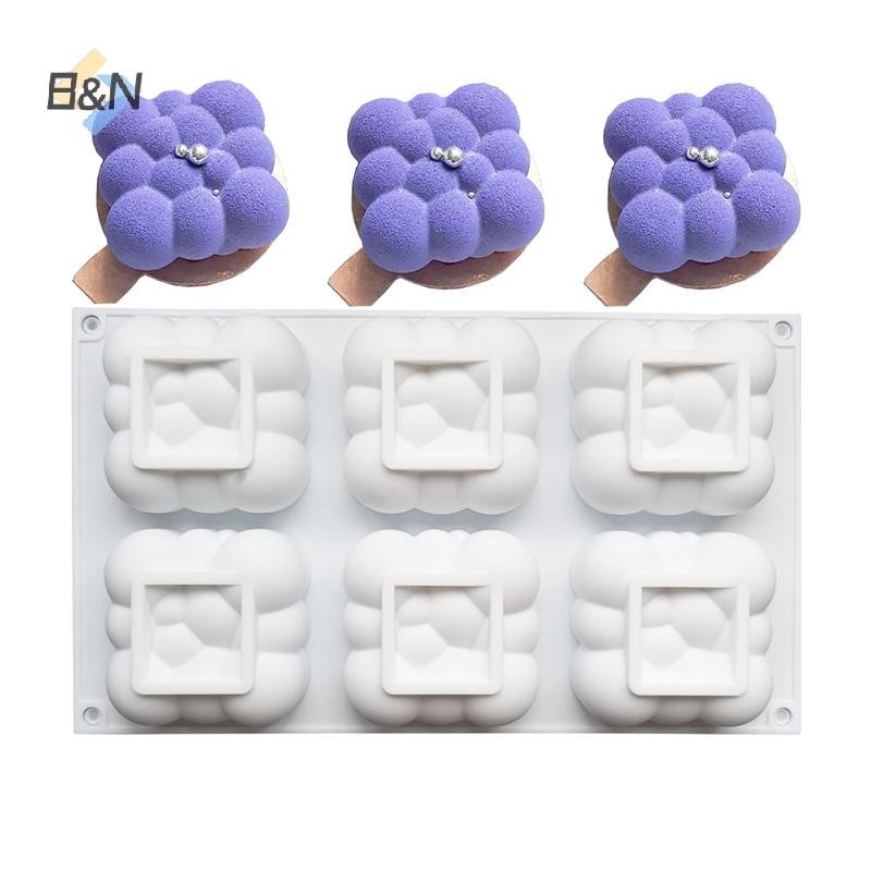 Khuôn làm bánh hình đám mây B & N được sử dụng để nướng đồ thủ công DIY Nến xà phòng Dụng cụ trang trí Làm quà tặng sinh nhật.