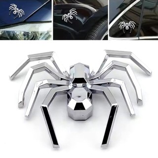 LOOKSHOW 3D Sáng Tạo Xe Máy Thiết Kế Nhện Decal Ô Tô Xước Miếng Dán Trang Trí H9Z1