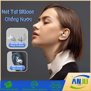 Nút Bịt Tai Silicon 3 Lớp Chống Ồn, Bảo Vệ Tai Khi Ngủ và Bơi Lội, Tiện Dụng, Êm Ái, Độ Bền Cao