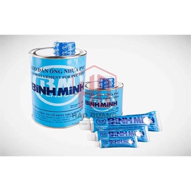 Keo Dán Ống Bình Minh 200g/500g – Chuyên Dụng Cho Ống Nhựa PVC