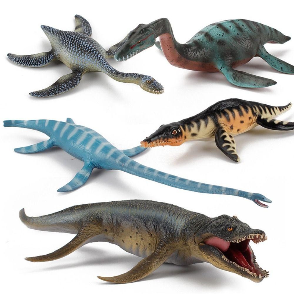 LACYES Mô hình sinh học thời tiền sử, Plesiosaur Thalassomedon Động vật cổ kỷ Jura, Đồ chơi giáo dục Nhân vật hành động Liopleurodon Kronosaurus Bộ sưu tập nhân vật thực tế khủng long