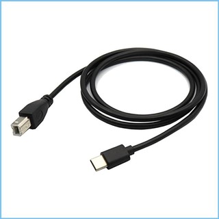 EZ Bền Loại C Sang USB B Cáp Máy In OTG Dây Kết Nối Đàn Piano Kết Nối Thiết Bị Với Máy In Máy Quét 100cm 150cm 200c