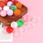 100 Viên nang bán hàng tự động rỗng bằng nhựa nửa màu trong suốt tròn VN