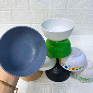 [Giá Xưởng] Chén Ăn Cơm Nhựa Melamine Loại Tốt – Dày Dặn, Nhiều Màu – Bền Đẹp, Dễ Vệ Sinh