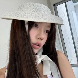 DE Phong Cách Pháp Nữ Ren Fedoras Mũ Có Thiết Kế Thoáng Khí Mũ Ruy Băng Có Thể Điều Chỉnh Cho Sự Kiện Chủ Đề Và Mặc Hàng Ngày