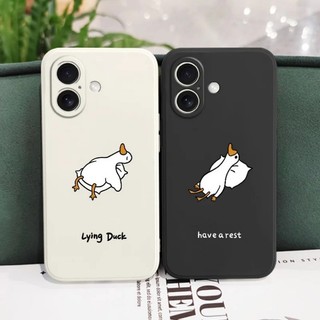 Ốp Điện Thoại Silicon Mềm Chống Sốc Cho Samsung S21 S10 S9 Plus Ultra Note 9 10 20 Ultra Hoạt Hình Vịt Cover