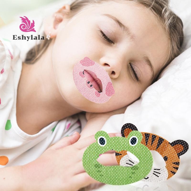 30 miếng/túi chống ngáy cho trẻ em, miếng dán hỗ trợ thở mũi, chỉnh sửa thở khi ngủ [MỚI]