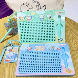 Bảng vẽ bóng thép NEDFSQM, Đồ chơi vui nhộn Doodle Board Móc khóa, Hoạt hình dễ thương Câu đố phác thảo Pad Ba lô Móc chìa khóa cho ba lô