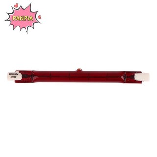Pnpia 1Pc 500W Đỏ R7 IR Hồng Ngoại Haen Ngoài Trời Dù Nóng Ống Bóng Đèn 118mm Trang Trí Nhà Cửa Ngày Lễ Tiếp Liệu Tiệc Boutique