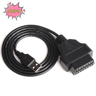 Pnpia 1 Cái Mới 16Pin Sang USB Sạc Cáp Kết Nối Công Cụ Chẩn Đoán Phụ Kiện Xe Hơi Boutique