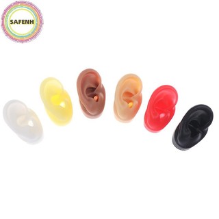 Safenh 1X Silicone Mô Hình Tai Dụng Cụ Thực Hành Bông Tai Hiển Thị Dụng Cụ Trang Sức Cơ Thể VN