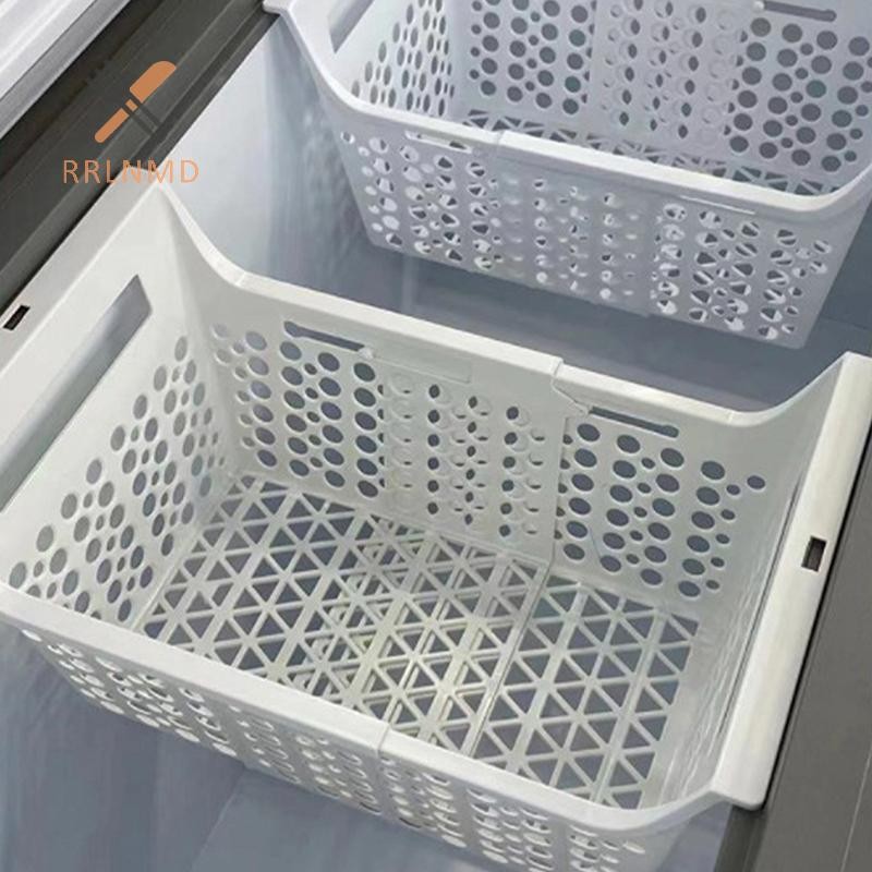 Rrlnmd Ngực Tủ Đông Giỏ Không Mùi Ngực Tủ Đông Giá Để Đồ Chịu Tải Nặng Tủ Lạnh Sắp Xếp Lưu Trữ Phụ Kiện Nhà Bếp MỚI