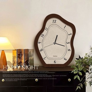 Mandyhome phong cách sáng tạo cổ điển bảng đồng hồ ngồi lối vào phòng khách trang trí đồng hồ