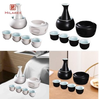 Bộ Sake Gốm Có Ấm Hơn, Cốc Truyền Thống, Bát Ấm, Gốm Sứ Rượu Sake Uống Làm Quà Tặng, Gia Đình, Nhà Hàng