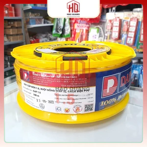 Dây điện đơn Daphaco 1.5mm lõi đồng - Dây điện dân dụng cao cấp