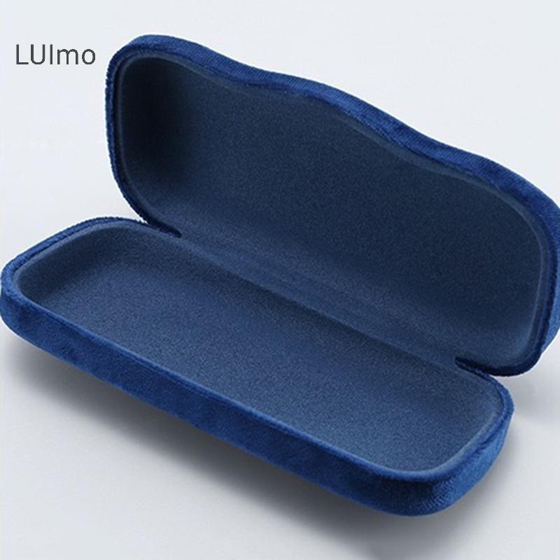 LUImo hộp lưu trữ kính nhung di động chống áp lực cho kính mát, cận, đọc