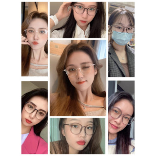 ✨10.000 Ẩn Cận Thị Kính Khung Đồng Bằng Màu Xám Mờ Siêu Nhẹ Vỏ Rùa Mặt Trơn Khung Lớn Mỏng Hơn Nhìn Mắt Có Thể Được Equipp