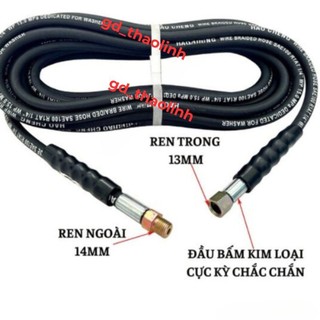 Dây rửa xe LÕI THÉP 10m, 15m, 20m lắp máy rửa xe CUROA