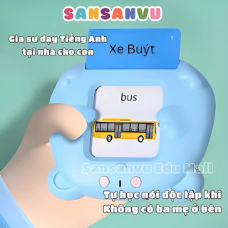 Máy Đọc Thẻ Tiếng Anh – Flashcard Song Ngữ Anh-Việt Giáo Dục Sớm Cho Bé, Loại 1, 224 Từ Vựng