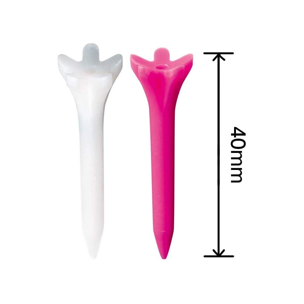 DAIYA GOLF TE-433 Repro Golf Tee – Tee golf ngắn, thiết kế mỏng thân thiện môi trường (gói 18 cái)