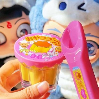 Đồ chơi cho ăn bánh pudding HARRIETTLO, Đồ chơi bánh pudding dâu giáo dục sớm, Đồ chơi nhập vai mới lạ Giả vờ chơi đồ chơi nhà chơi Nhật Bản cho bạn bè