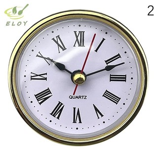 [ELOY] Đồng hồ cổ điển Phong trào thủ công Dia.65mm Đồng hồ tròn Chèn số La Mã Đồng hồ nhỏ Số Ả Rập Trang trí tường VN
