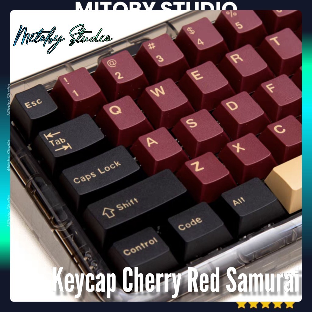 Keycap Samurai Olivia cherry Profile Tổng hợp Keycap CMK Daye bàn phím cơ WoB Jamon Mitoby Factory | BigBuy360 - bigbuy360.vn