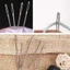 Bộ 18 thép không gỉ Big Eye Needle Handmade khâu DIY kim sống sửa chữa quần áo thủ công may công cụ - SUNND