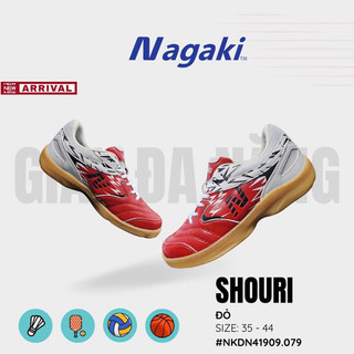 Giày cầu lông /pickleball  cày sân bê tông Nagaki Shouri đẹp, bền, ôm chân